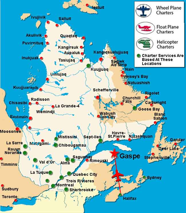 Halifax Charter Flights 
